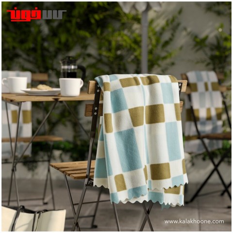 پتو و شال مبل ایکیا مدل SVARTFIBBLA