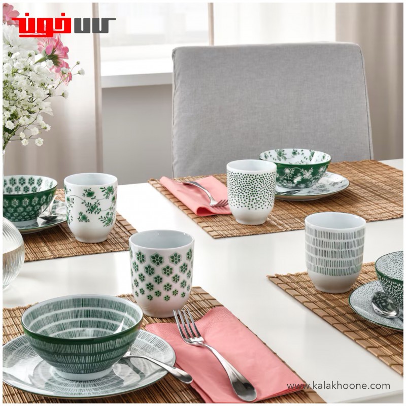 لیوان چهارتایی ایکیا مدل ENTUSIASM