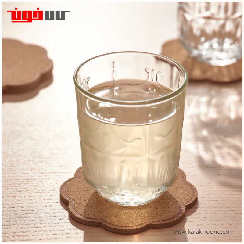 زیر لیوان ایکیا مدل SVARTVIDE