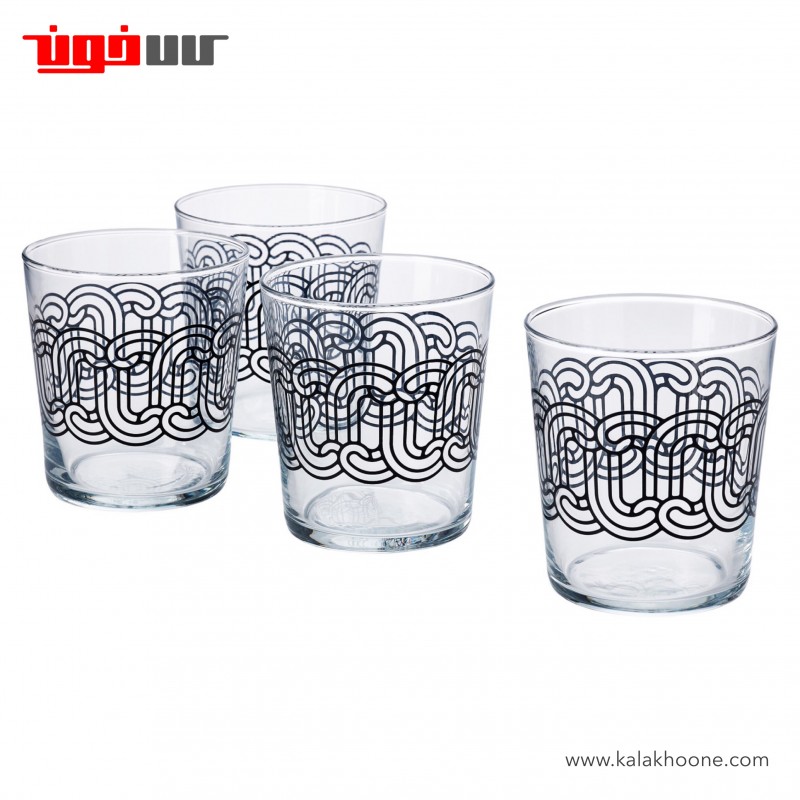 ست ۴ تایی لیوان ایکیا مدل SÖTRÖNN