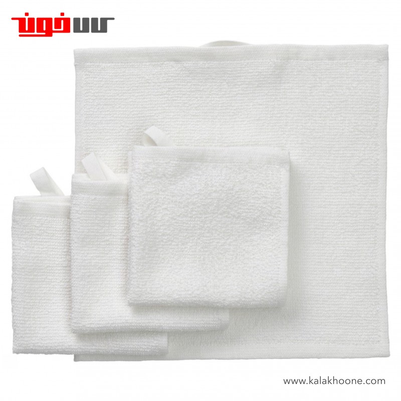 ست ۴ تایی حوله ایکیا مدل LUDDVIAL