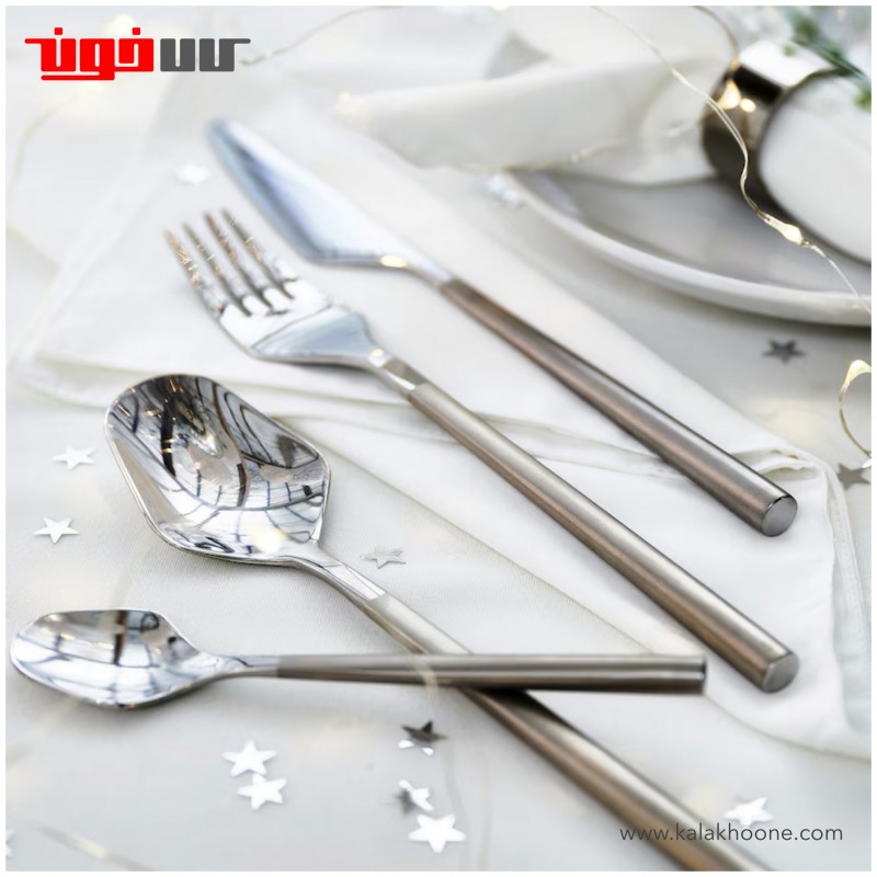 سرویس قاشق چنگال و کارد ایکیا مدل FRÖJDA