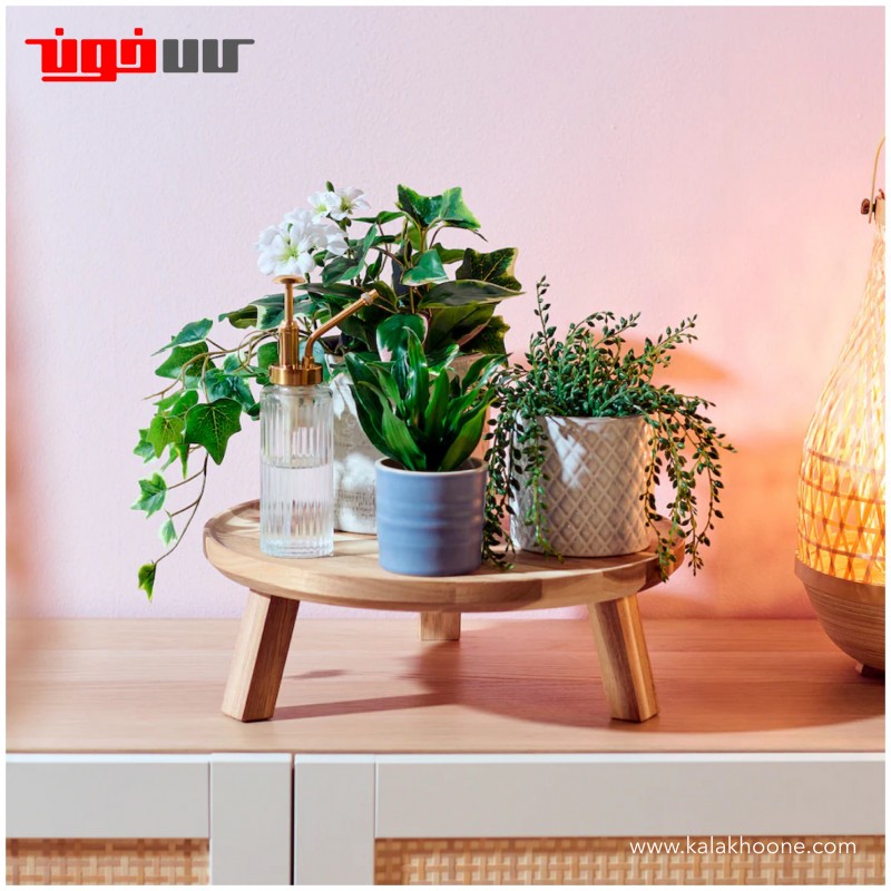 استند سرو چوبی ایکیا مدل SKOGSTA