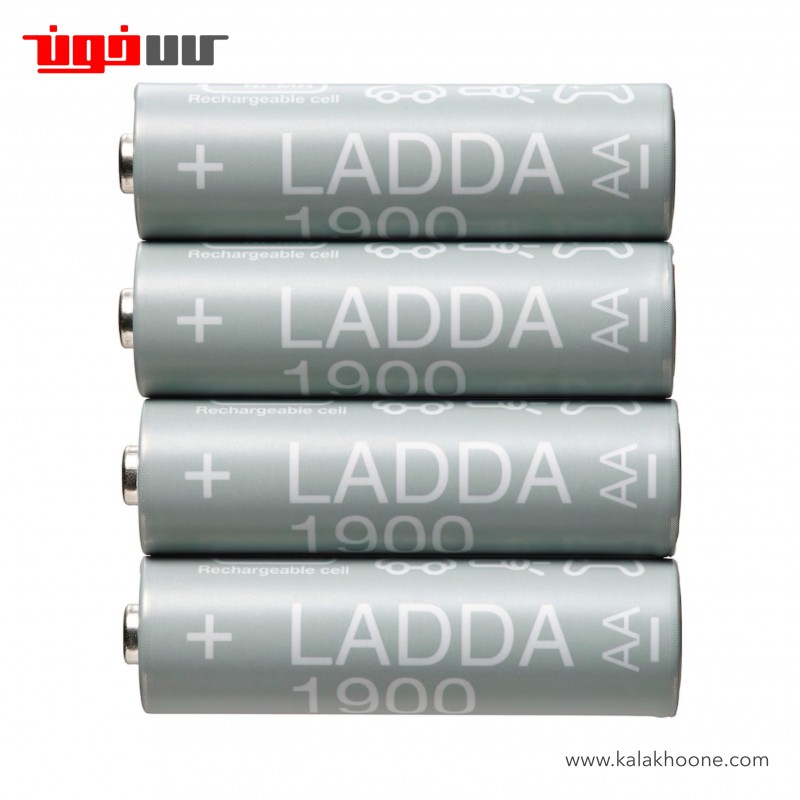 باتری قلمی قابل شارژ ایکیا مدل LADDA ظرفیت ۱۹۰۰ میلی آمپر