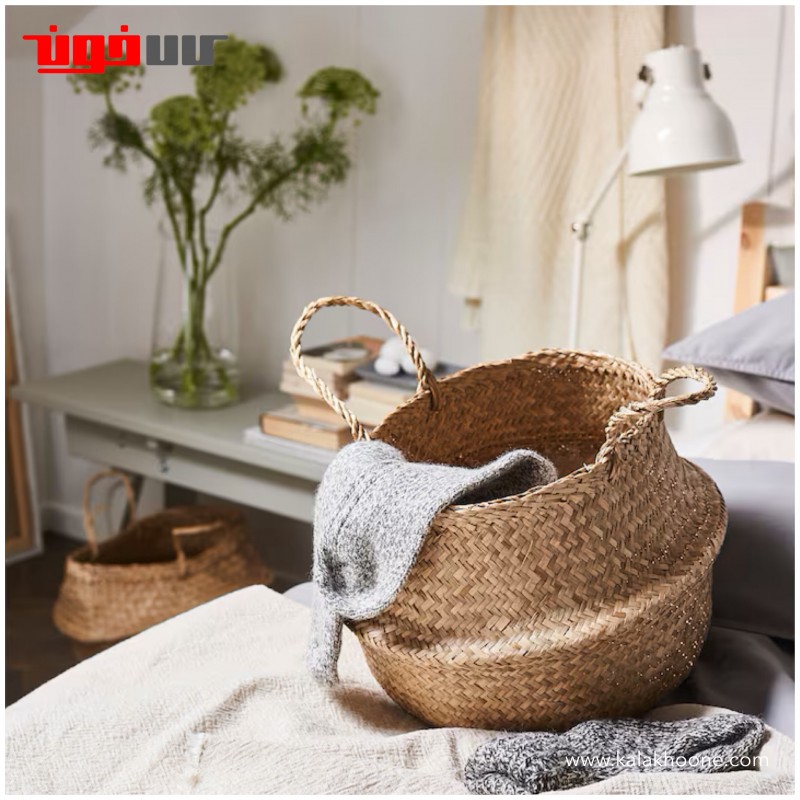 سبد حصیری ایکیا مدل FLADIS