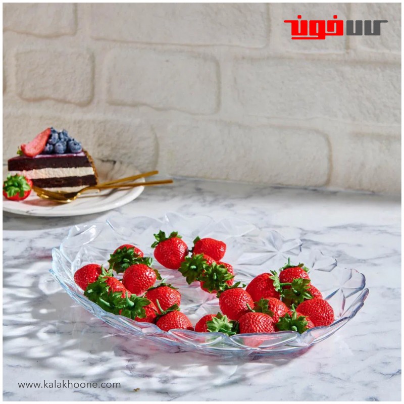 بشقاب بیضی پاشاباغچه مدل استرلا