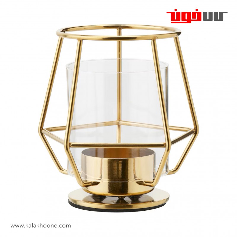 جا شمعی طلایی ایکیا مدل PÄRLBAND