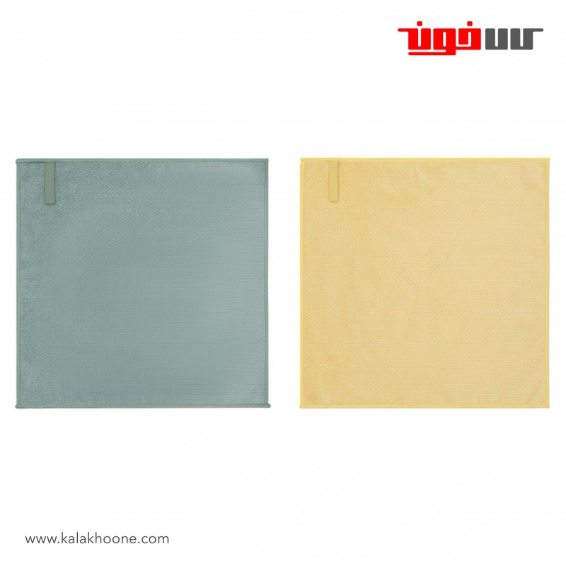 ست ۲ تایی دستمال میکروفیبر ایکیا مدل PEPPRIG