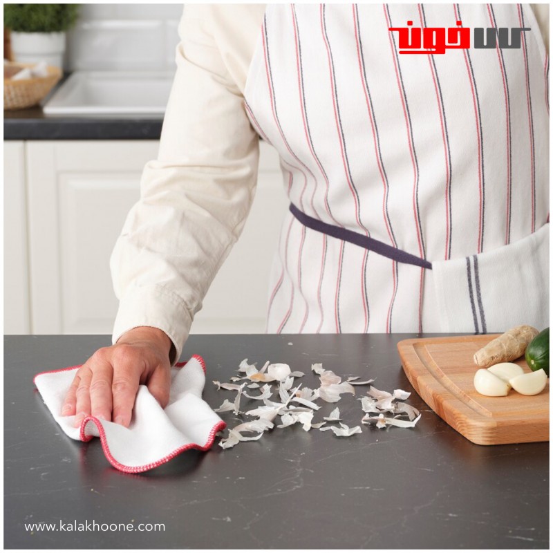 دستمال آشپزخانه ایکیا مدل HILDEGUN