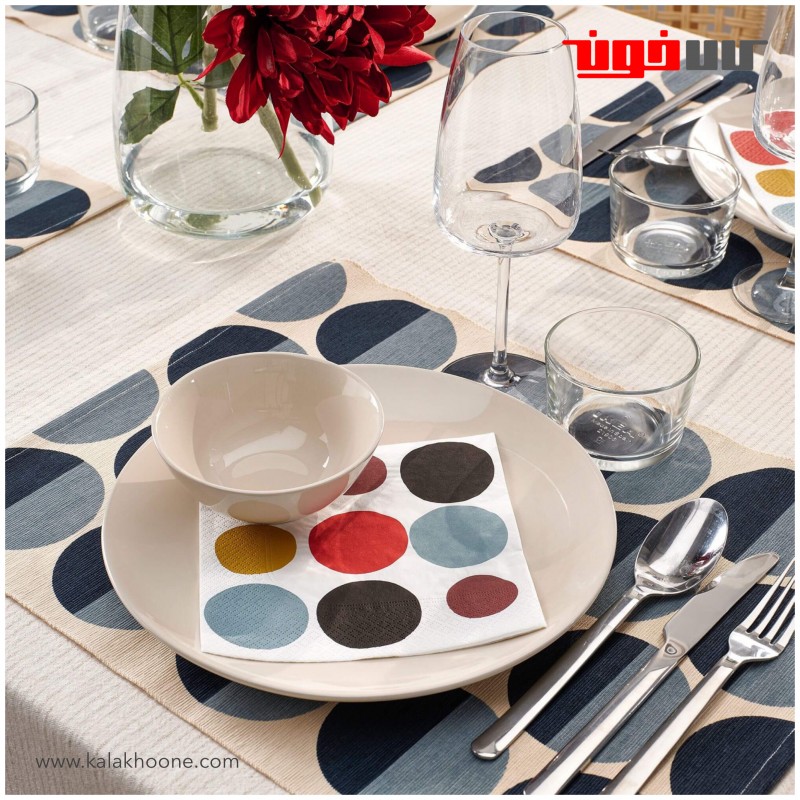 دستمال سفره ایکیا مدل SNOKRABBA