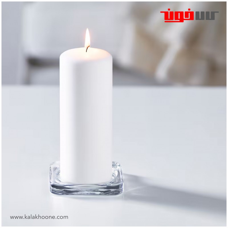 جا شمعی کریستالی ایکیا مدل GLASIG