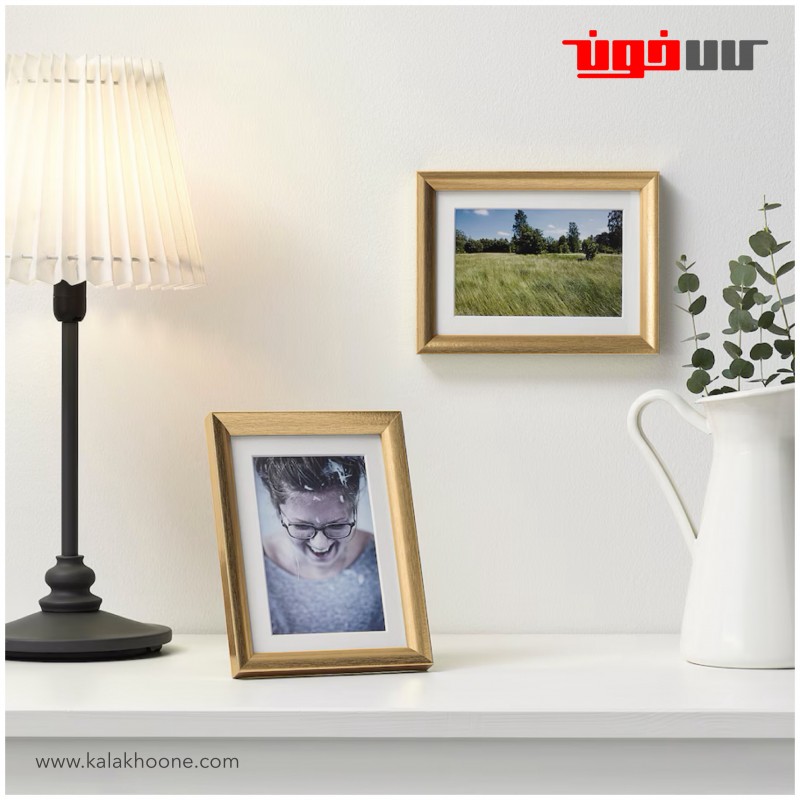 قاب عکس طلایی ایکیا مدل SILVERHÖJDEN