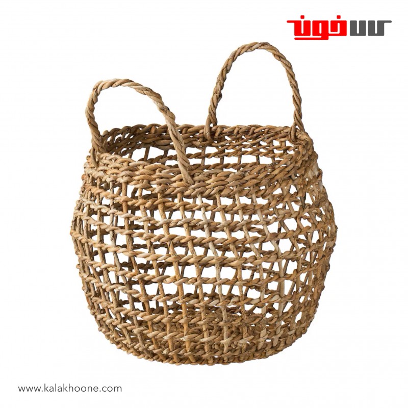 سبد حصیری ایکیا مدل HÖKRUBBA