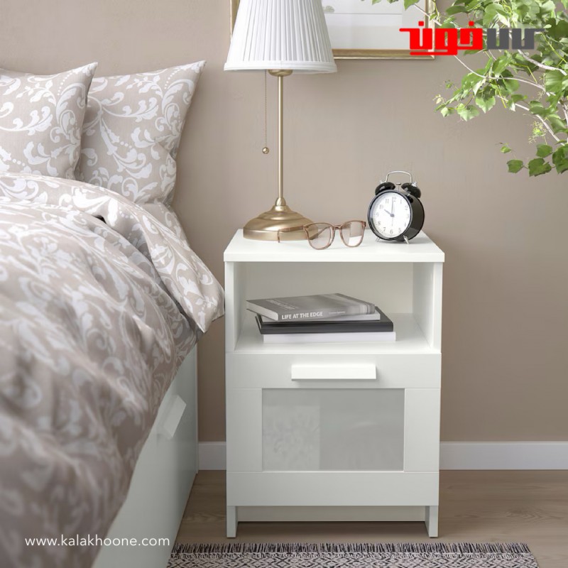 میز کنار مبلی ایکیا مدل BRIMNES