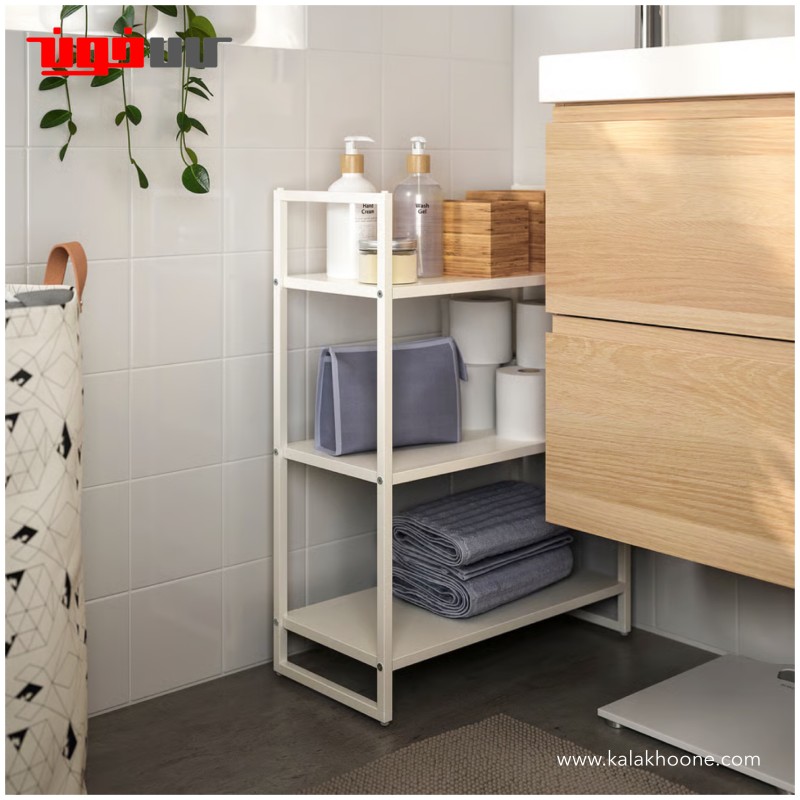 شلف سه طبقه فلزی ایکیا مدل JONAXEL