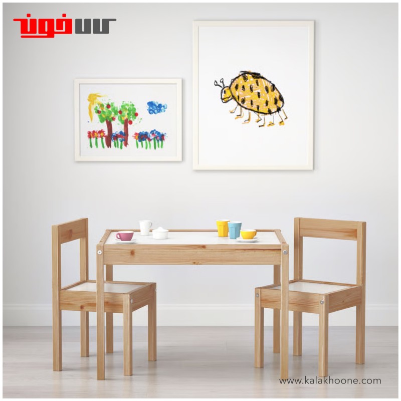 ست میز تحریر کودک ایکیا مدل LATT