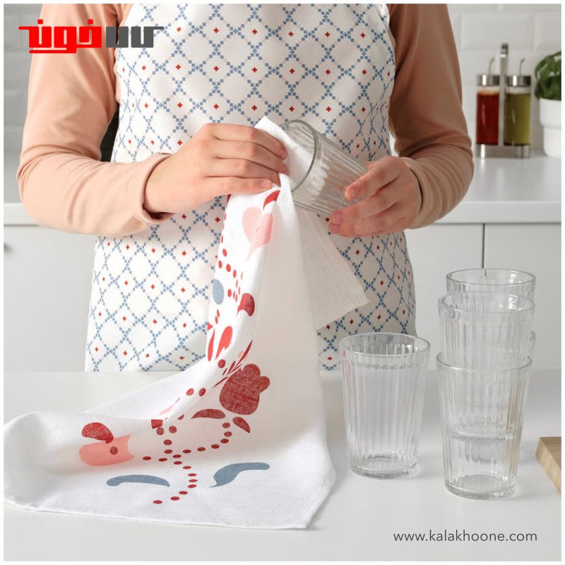 دستمال آشپزخانه ایکیا مدل INAMARIA