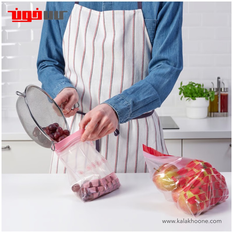کیسه پلاستیک زیپ دار ایکیا مدل ISTAD