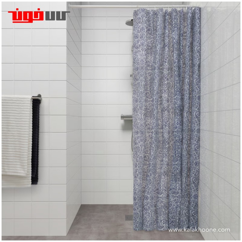پرده حمام ایکیا مدل IKEA ANGSKLOCKA