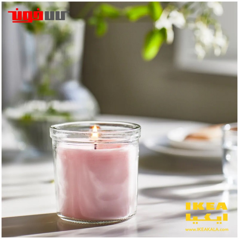شمع ۴۰ ساعته معطر ایکیا مدل LUGNARE