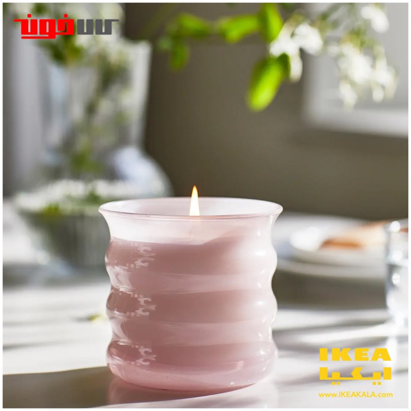 شمع ۵۰ ساعته معطر ایکیا مدل LUGNARE