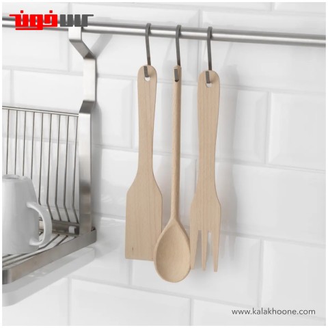 ست ۳ تایی ابزار چوبی آشپزی ایکیا مدل FILBUNKE