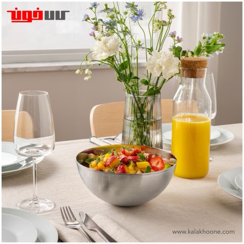 کاسه استیل ایکیا مدل BLANDA BLANK سایز 20