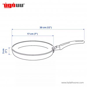 تابه تفلون ایکیا مدل HEMLAGAD