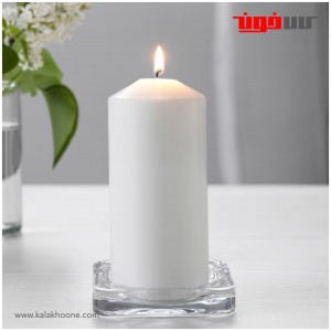 جا شمعی کریستالی ایکیا مدل GLASIG