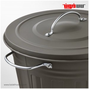 سطل فلزی ایکیا مدل KNODD