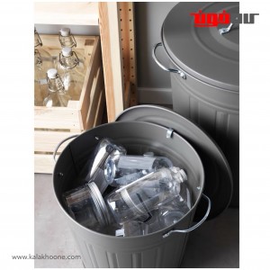 سطل فلزی ایکیا مدل KNODD