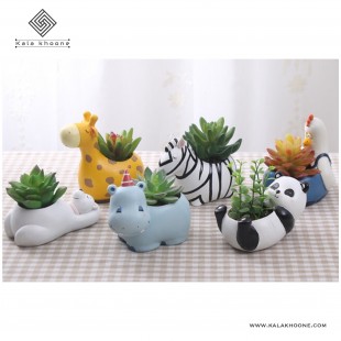 گلدان فانتزی حیوانات