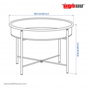میز و استند گلدان ایکیا مدل KULTURSKOG