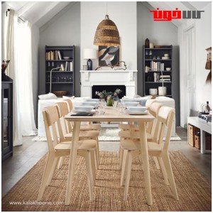 لوستر حصیری ایکیا مدل TORARED