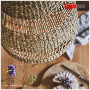 لوستر حصیری ایکیا مدل TORARED