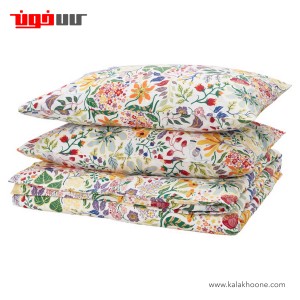 کاور لحاف و روبالشی دو نفره ایکیا مدل STRANDLUMMER