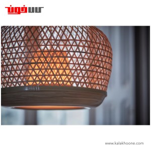 لوستر حصیری ایکیا مدل MISTERHULT