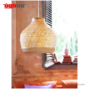 لوستر حصیری ایکیا مدل MISTERHULT