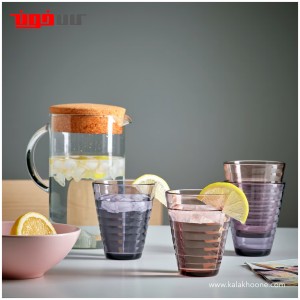 ست ۴ تایی لیوان ایکیا مدل GLASMAL