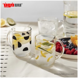 ست ۲ تایی لیوان ایکیا مدل SKEDSTÖR