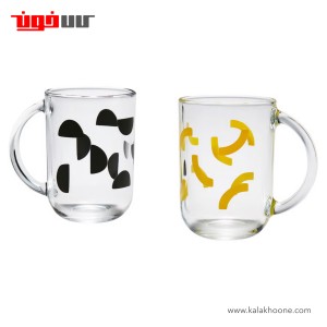 ست ۲ تایی لیوان ایکیا مدل SKEDSTÖR