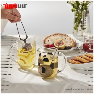 ست ۲ تایی لیوان ایکیا مدل SKEDSTÖR