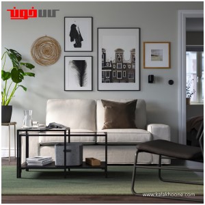 ست ۲ تایی میز جلو مبلی ایکیا مدل VITTSJO