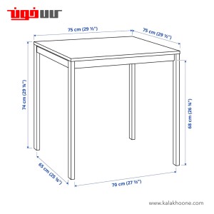 میز و صندلی ایکیا مدل MELLTORP / TEODORES