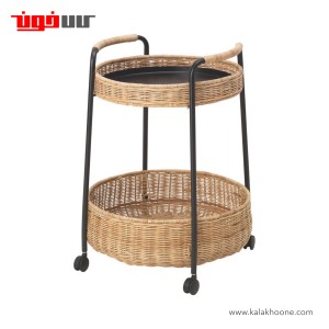 ترولی چرخ دار ایکیا مدل LUBBAN