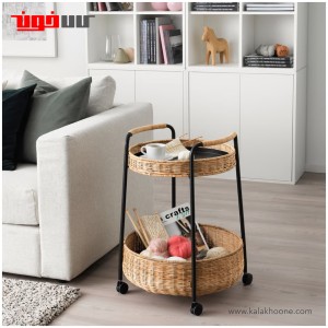 ترولی چرخ دار ایکیا مدل LUBBAN