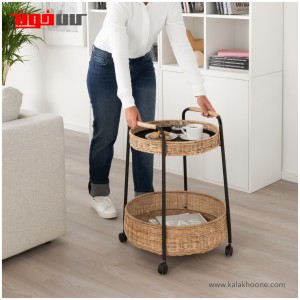 ترولی چرخ دار ایکیا مدل LUBBAN