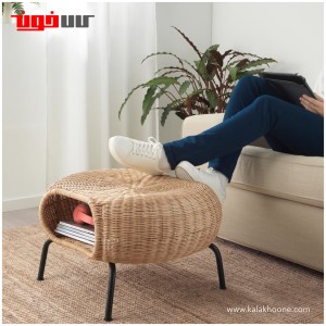 استول و چهارپایه حصیری ایکیا GAMLEHULT