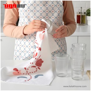 دستمال آشپزخانه ایکیا مدل INAMARIA