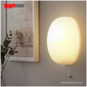 چراغ دیواری شیشه ای ایکیا مدل KALLBLIXT